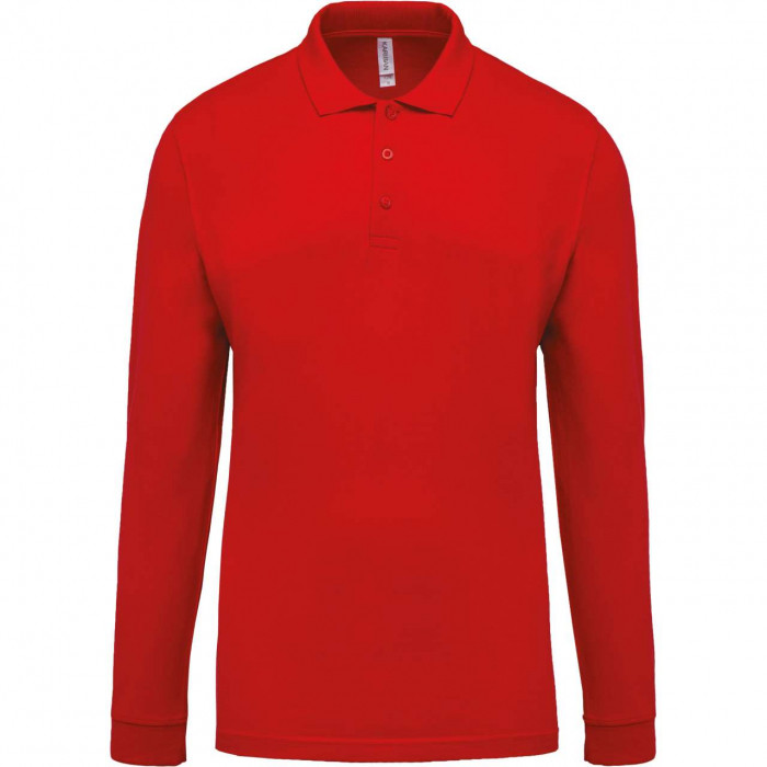 Tricou polo cu maneca lunga Kariban KA256 PIQUÉ, 100% bumbac, 180 gr/mp [1]