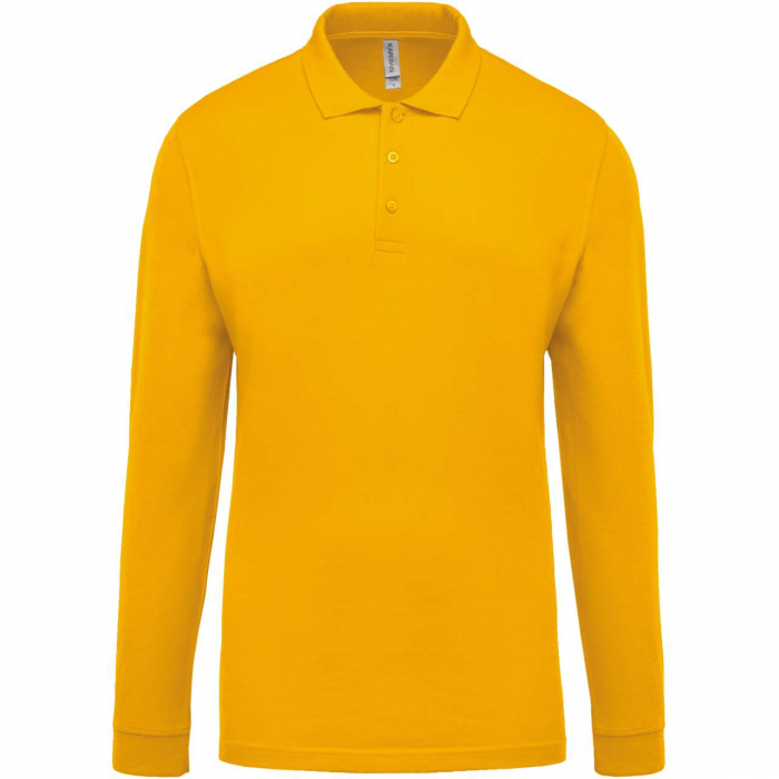 Tricou polo cu maneca lunga Kariban KA256 PIQUÉ, 100% bumbac, 180 gr/mp [1]