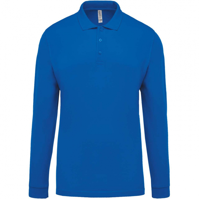 Tricou polo cu maneca lunga Kariban KA256 PIQUÉ, 100% bumbac, 180 gr/mp [1]