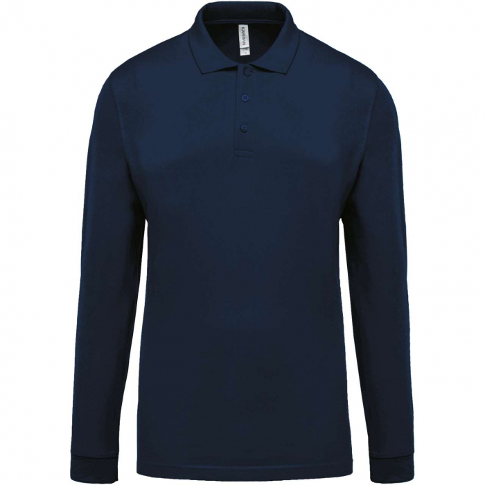 Tricou polo cu maneca lunga Kariban KA256 PIQUÉ, 100% bumbac, 180 gr/mp [2]