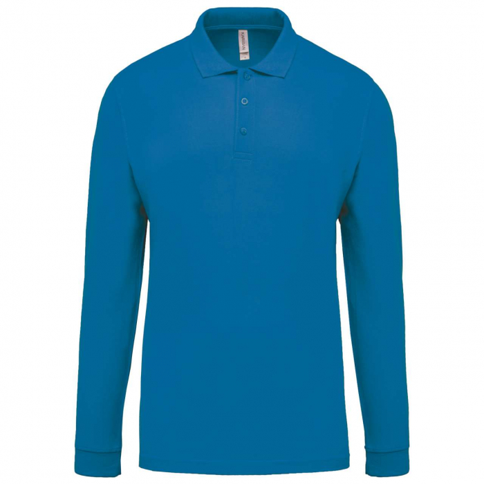Tricou polo cu maneca lunga Kariban KA256 PIQUÉ, 100% bumbac, 180 gr/mp [1]