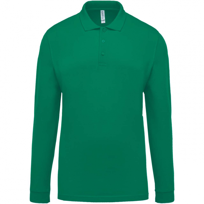 Tricou polo cu maneca lunga Kariban KA256 PIQUÉ, 100% bumbac, 180 gr/mp [1]