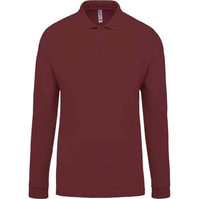 Tricou polo cu maneca lunga Kariban KA256 PIQUÉ, 100% bumbac, 180 gr/mp [1]