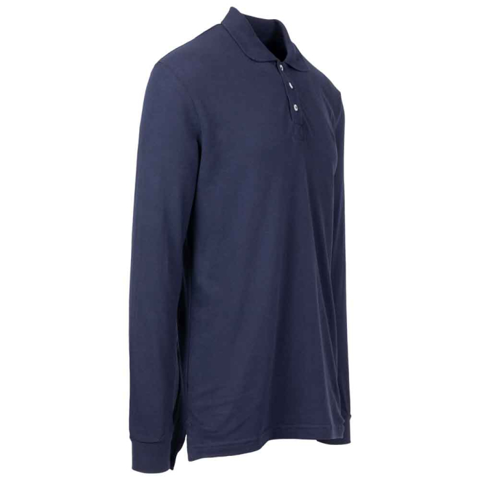 Tricou polo cu maneca lunga Renania CONFORT LONG, 100% bumbac,190gr / mp [4]