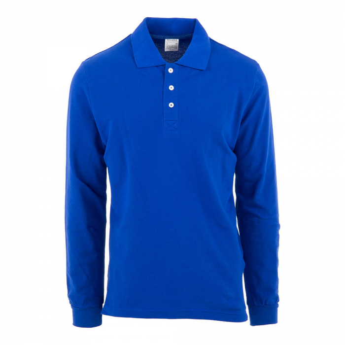 Tricou polo cu maneca lunga Renania CONFORT LONG, 100% bumbac,190gr / mp [3]