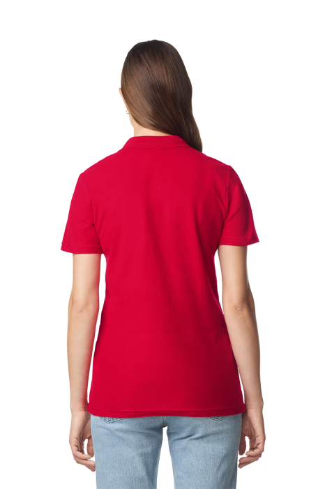 Tricou polo cu maneca scurta dama Gildan SOFTSTYLE LADIES, 100% bumbac, 177 gr/mp [5]