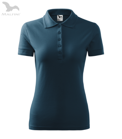 Tricou polo dama Malfini PIQUE, 65% bumbac, 35% poliester,  200 gr/mp [1]