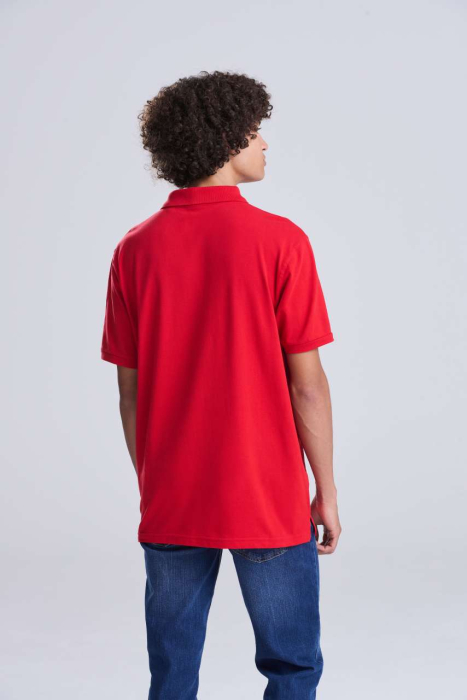 Tricou polo lung Just Polos THE 100, 100% bumbac, 180 g/mp [5]