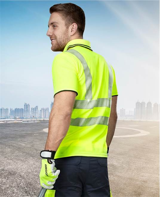 Tricou polo reflectorizant Ardon SIGNAL, bumbac 55% - poliester 45%, 150 gr/mp [3]