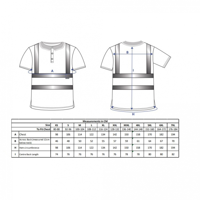 Tricou polo reflectorizant Portwest S477, 100% poliester, 175 gr/mp [2]