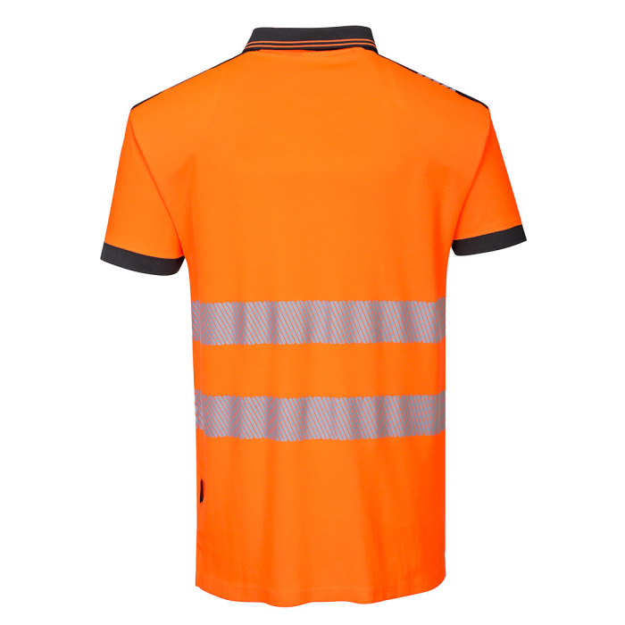 Tricou polo reflectorizant Portwest T180 PW3, 55% bumbac, 45% poliester, 175 gr/mp [3]