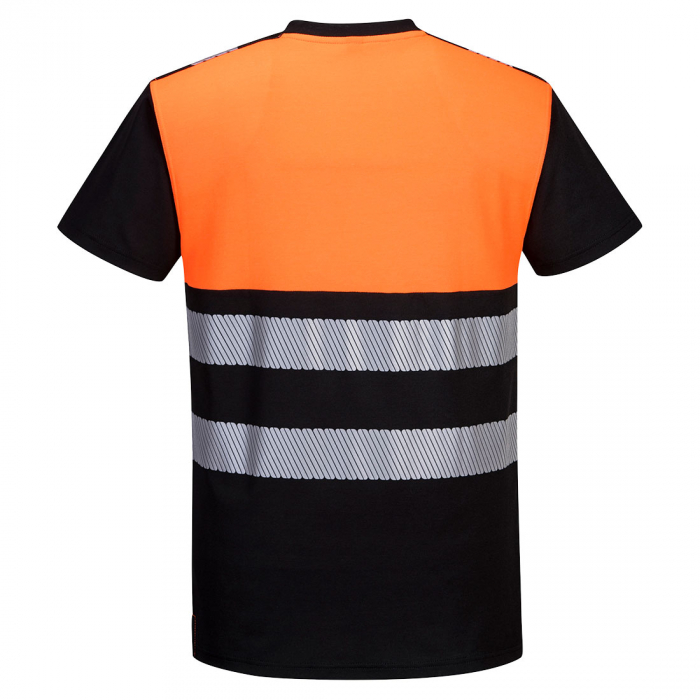 Tricou clasic reflectorizant Portwest PW311 PW3 55% bumbac, 45% poliester, 175g [3]