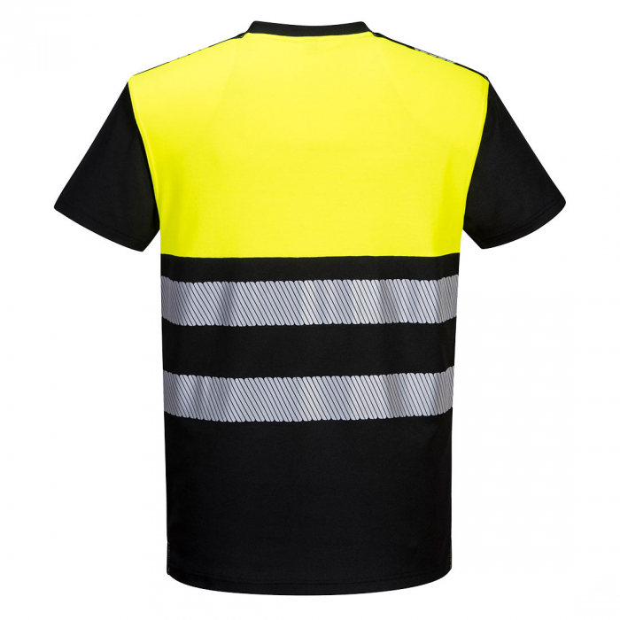 Tricou clasic reflectorizant Portwest PW311 PW3 55% bumbac, 45% poliester, 175g [3]