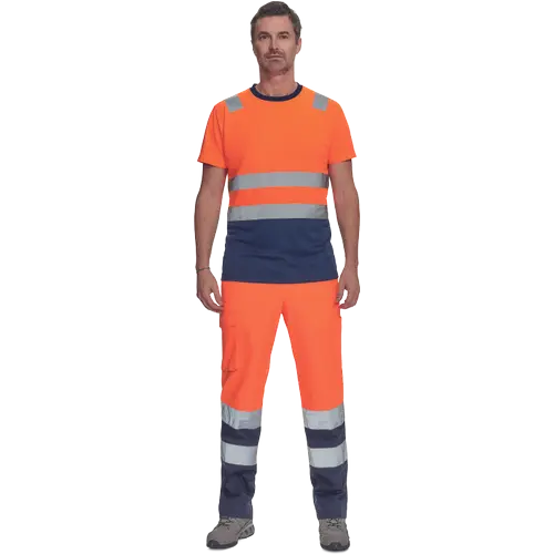 Tricou reflectorizant Cerva MONZON HV, 100% poliester, 160 gr/mp [2]