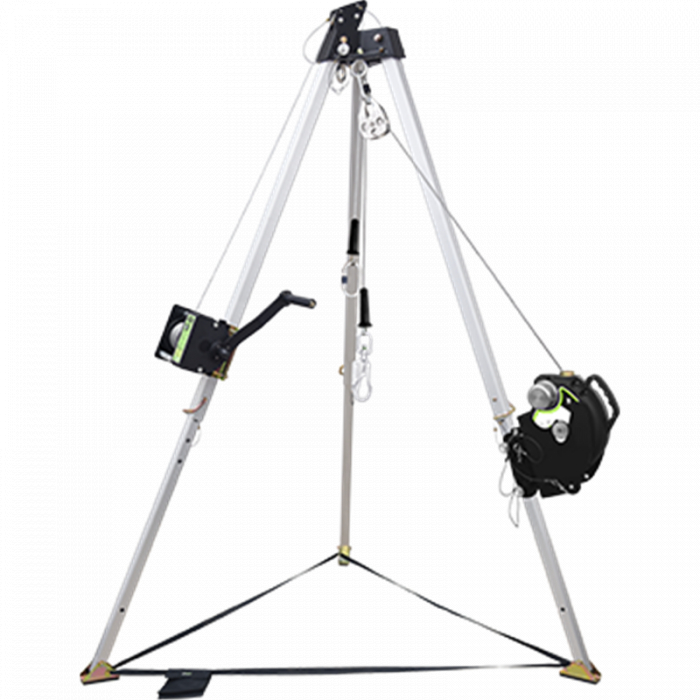 Troliu cablu de otel galvanizat Kratos FA6000320, pentru trepied hexapod, clasa 2 [2]