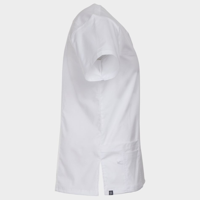  Tunica medicala pentru barbati VICTOR ALB [4]