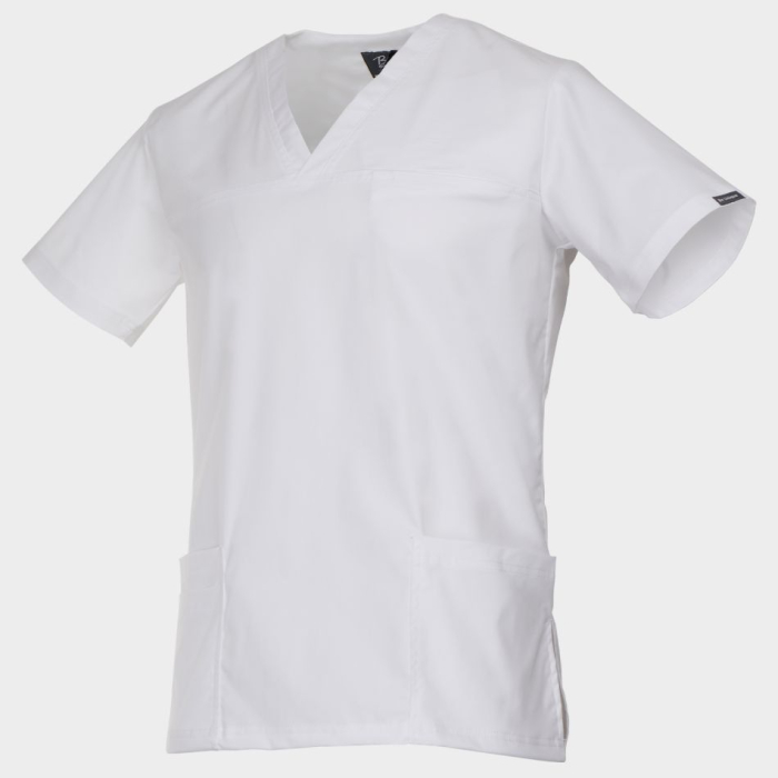  Tunica medicala pentru barbati VICTOR ALB [3]