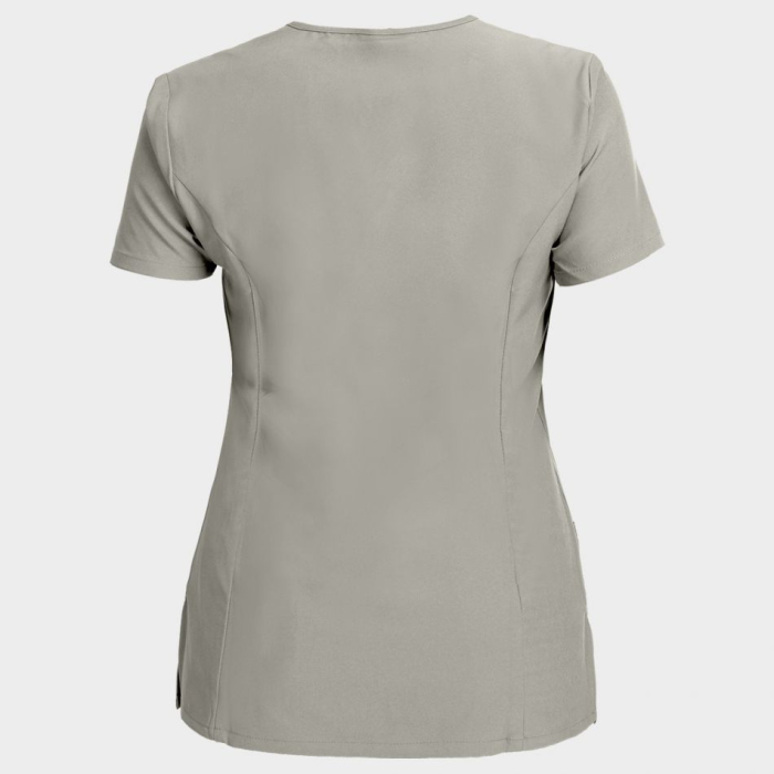 Tunica de lucru cu maneca scurta dama BeUnique NOBBY, 94% poliester, 6% elastan, 170 gr/mp [4]