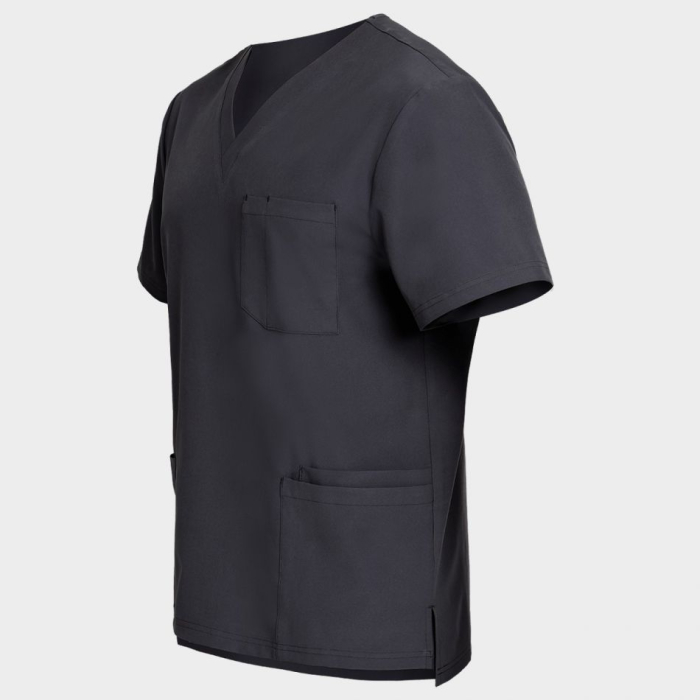 Tunica de lucru cu maneca scurta BeUnique NOBBY, 94% poliester, 6% elastan, 170 gr/mp [4]