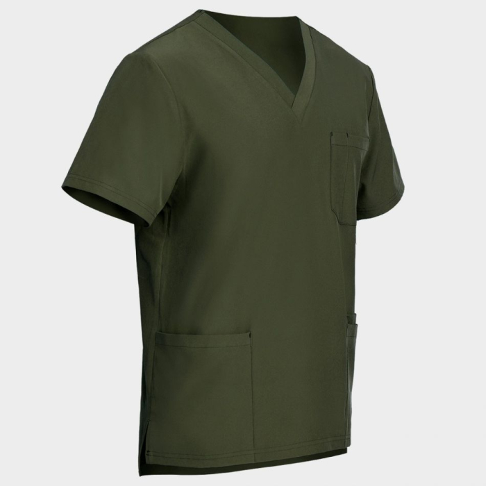 Tunica de lucru cu maneca scurta BeUnique NOBBY, 94% poliester, 6% elastan, 170 gr/mp [3]