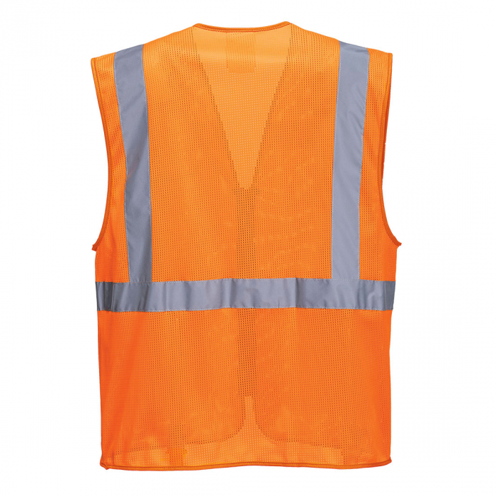 Vesta reflectorizanta Portwest ATENA EXECUTIVE C376, 100% poliester mesh, 150 gr/mp [3]