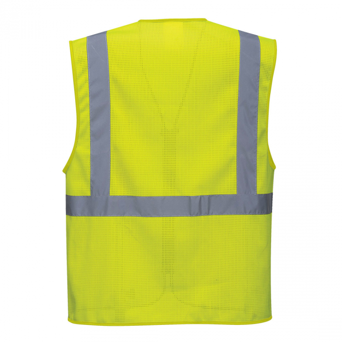 Vesta reflectorizanta Portwest ATENA EXECUTIVE C376, 100% poliester mesh, 150 gr/mp [3]