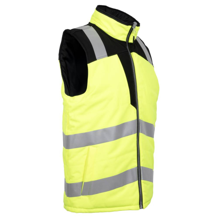 Vesta de lucru cu benzi reflectorizante Renania NEW REVERSO, 100% poliester, 280 gr/mp [2]