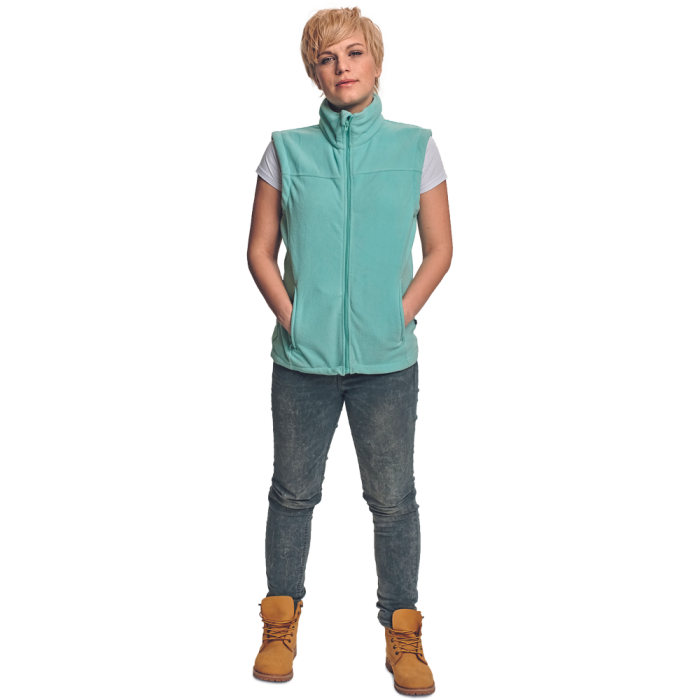 Vesta de lucru fleece dama Cerva VORMA, 100% poliester, 280 gr/mp [2]