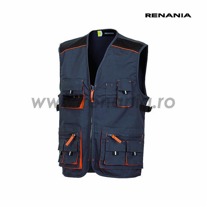 Vesta de lucru Renania RICHARD, tercot 65/35, 280gr/mp [3]