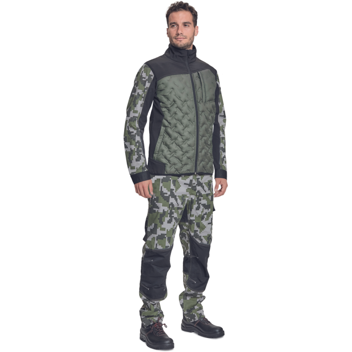 Vesta de lucru softshell Cerva NEURUM, 100% poliester [2]