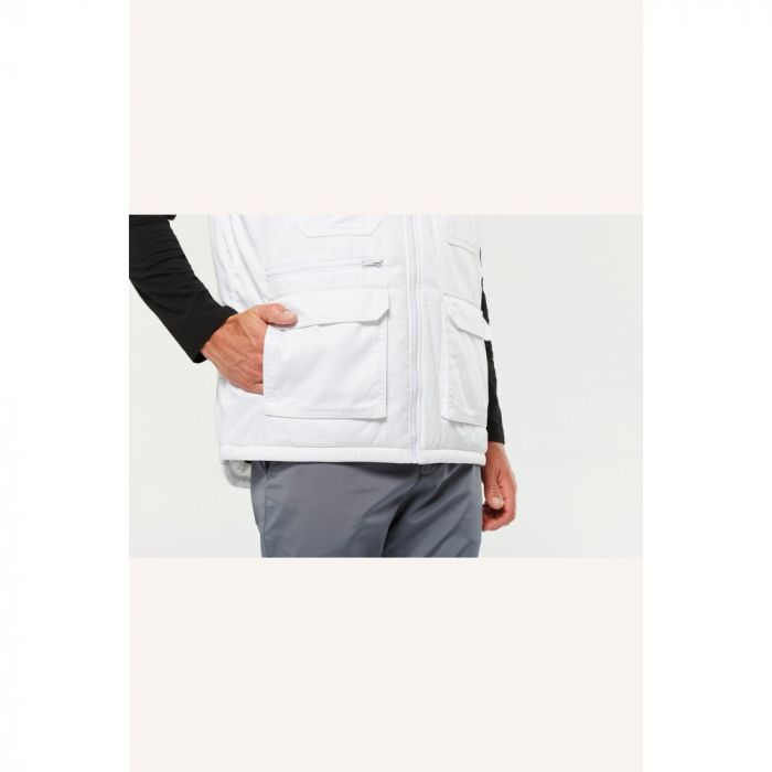 Vesta de lucru unisex Kariban WK607, 65% poliester, 35% bumbac, 190gr/mp [4]