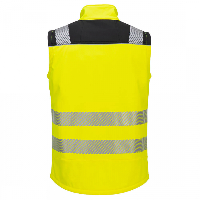 Vesta reflectorizanta softshell Portwest PW325, 92% poliester, 8% elastan, 310 gr/mp [2]