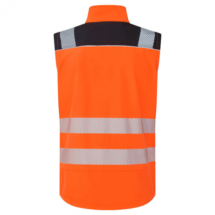 Vesta reflectorizanta softshell Portwest PW325, 92% poliester, 8% elastan, 310 gr/mp [2]