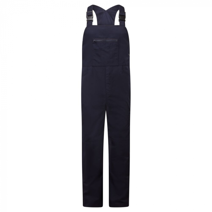 Pantaloni salopeta cu pieptar Portwest WX2 ECO STRETCH Bib and Brace, 65% poliester reciclat, 35% bumbac, 245 gr/mp [1]