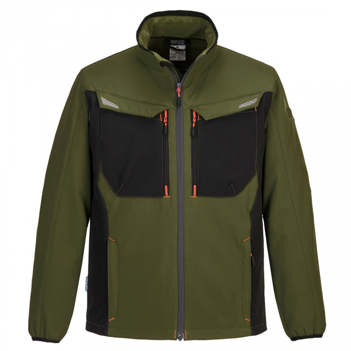 Jacheta de lucru Portwest SOFTSHELL T750 WX3, 94% poliester, 6% elastan, 310gr/mp [1]