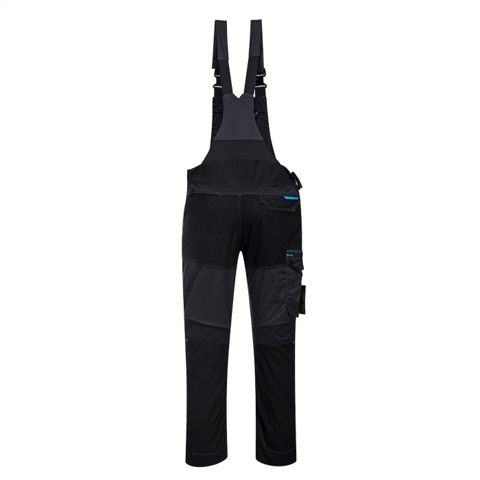 Pantaloni salopeta cu pieptar Portwest T704 WX3, 65% poliester, 35% bumbac, 280g [3]