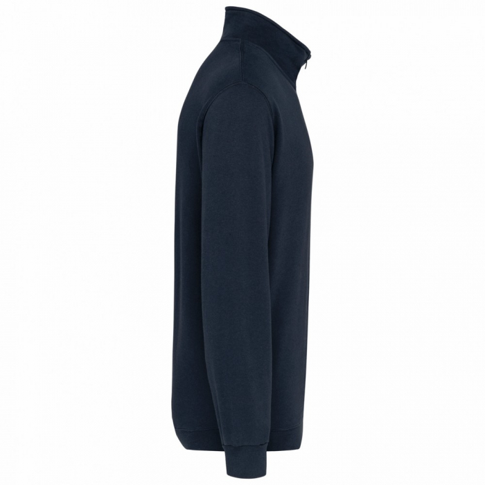 Bluza de iarna Kariban K478, 80% bumbac, 20% poliester, fermoar scurt, 280 gr/mp [5]