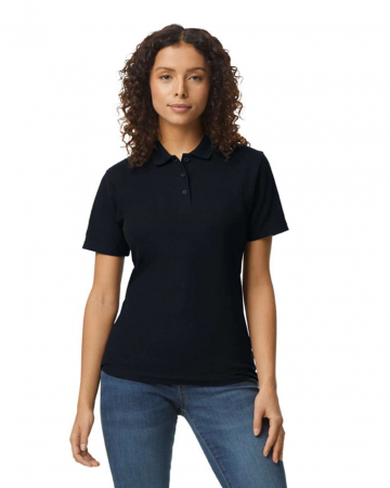 Imbracaminte de lucru - Tricou polo dama Gildan GIL64800-B3 SOFTSTYLE, 100% bumbac, 177 gr/mp