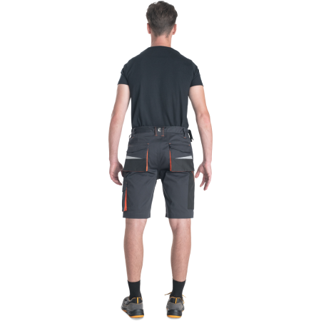 Pantaloni scurti de lucru Cerva EMERTON STRETCH, 65% poliester, 32% bumbac, 3% spandex, 245 g/mp [2]