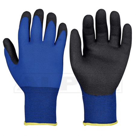 Manusi de protectie impregnate cu PVC - Manusi de protectie Renania HPT BLUE, din PVC