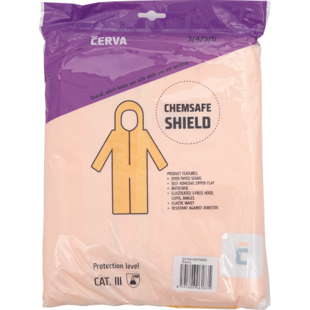 Combinezon antichimic Cerva CHEMSAFE SHIELD, 100% polipropilena [3]
