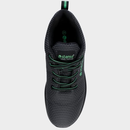 Pantofi de protectie Stenso ACE BLACK S3 MF SR, cu bombeu compozit si lamela [2]