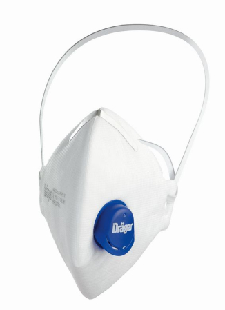 Protectia capului - Semimasca de protectie Drager X-plore 1730 V FFP3, cu supapa CoolMAX