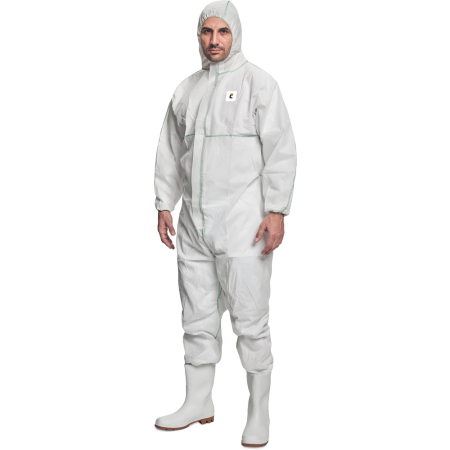 Combinezon antichimic Cerva CHEMSAFE C1 (307148) tip 5/6, 100% polipropilena [2]