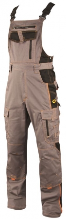 Pantaloni cu pieptar vatuiti de iarna Ardon VISION, tercot 60/40, 260 gr/mp