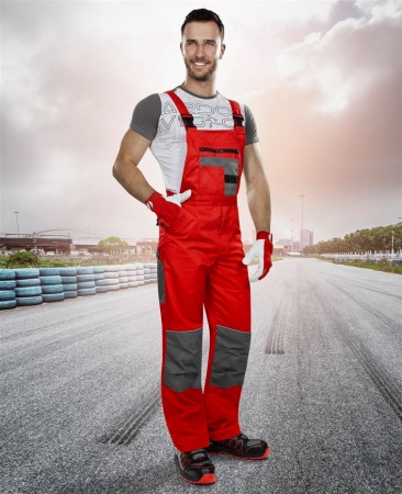 Pantaloni salopeta cu pieptar Ardon 2STRONG, tercot 80/20, 235 gr/mp [1]