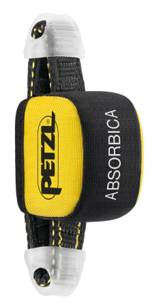 Echipament pentru lucru la inaltime - Absorbitor de soc Petzl ABSORBICA L010AB00, compatibil cu lonja JANE si RING OPEN