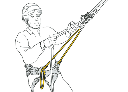 Accesoriu ham arboristic punct de ancorare reglabil BRIDGE C69R, compatibil cu ham SEQUOIA SRT [3]