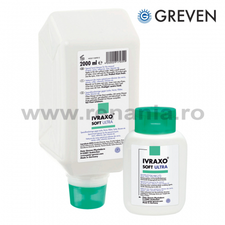 Agent special de curatat mainile Greven IVRAXO SOFT ULTRA, 2000ml [1]