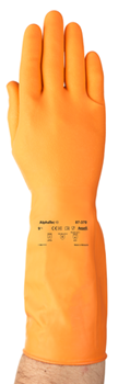 Manusi de protectie chimica Ansell ALPHATEC 87-370, latex [0]
